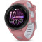 Garmin Forerunner 265s futóóra pink-szürke szilikon szíjjal (010-02810-15)