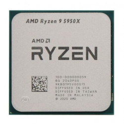 AMD Ryzen 9 5950X 16-Core 3.4GHz AM4 Tray OEM Processzor (100-000000059)