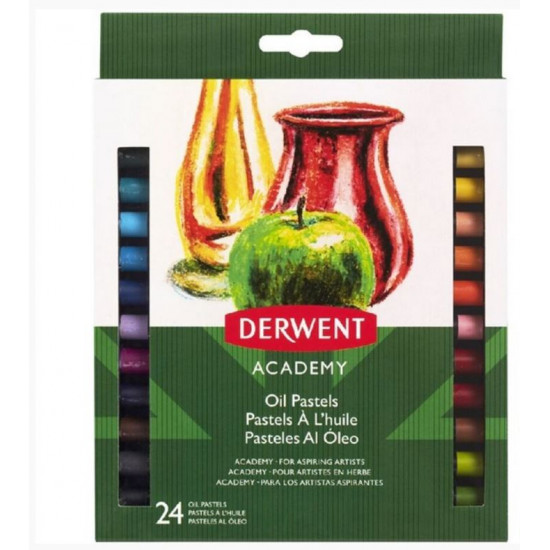 Derwent Academy 24db-os olajpasztell kréta készlet (2301953)