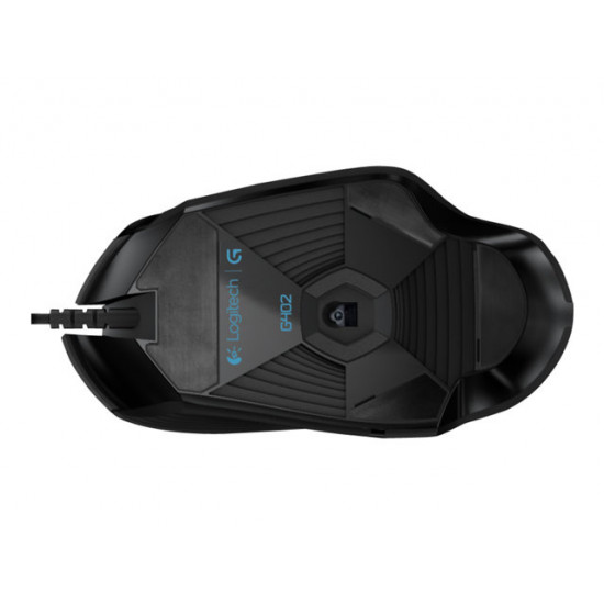 Logitech G402 Hyperion Fury optikai egér fekete USB (910-004067)