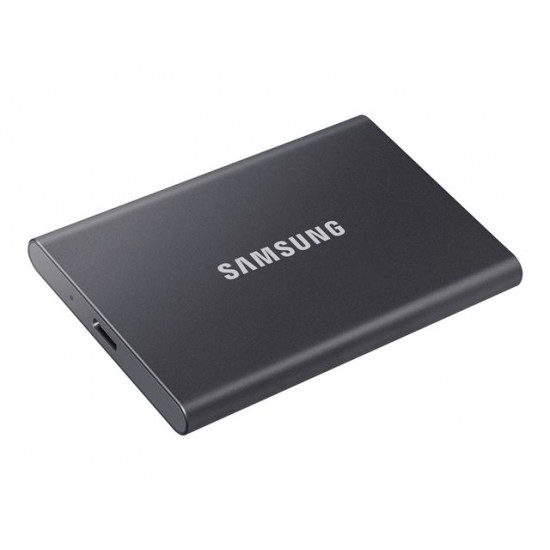 SAMSUNG Portable SSD T7 2TB extern USB 3.2 Gen 2 indigo titan grey