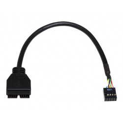 Akyga USB 2.0 - USB 3.0 átalakító, fekete (AK-CA-28)