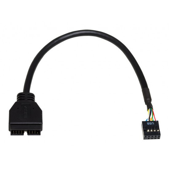 Akyga USB 2.0 - USB 3.0 átalakító, fekete (AK-CA-28)