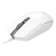 Logitech G203 LIGHTSYNC gaming egér fehér (910-005797)