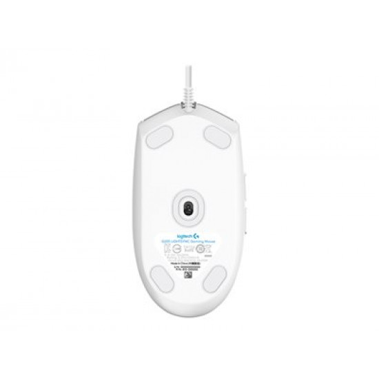 Logitech G203 LIGHTSYNC gaming egér fehér (910-005797)