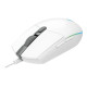Logitech G203 LIGHTSYNC gaming egér fehér (910-005797)
