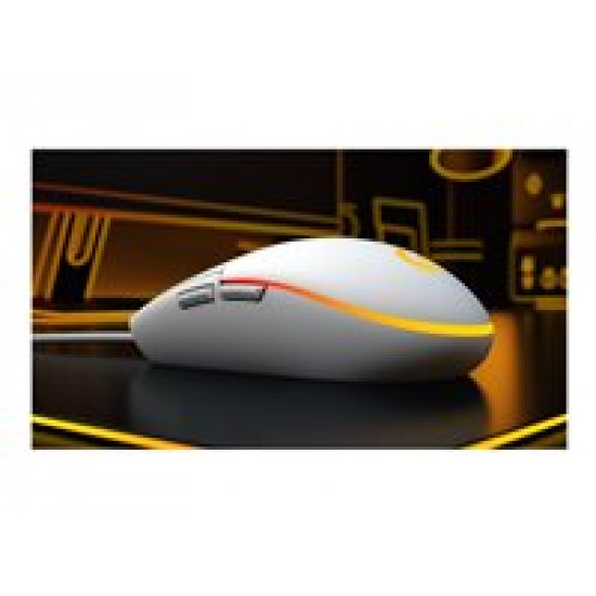 Logitech G203 LIGHTSYNC gaming egér fehér (910-005797)