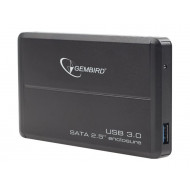 Gembird 2.5'' külső SATA merevlemez ház USB 3.0 fekete (EE2-U3S-2)