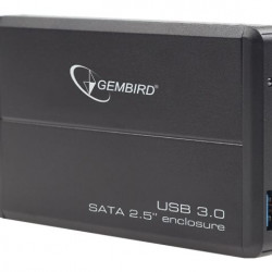 Gembird 2.5'' külső SATA merevlemez ház USB 3.0 fekete (EE2-U3S-2)