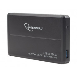Gembird 2.5'' külső SATA merevlemez ház USB 3.0 fekete (EE2-U3S-2)