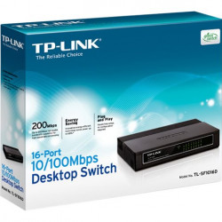 TP-Link TL-SF1016D  10/100Mbps 16 portos switch