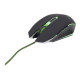 Gembird MUSG-001-G optikai egér fekete-zöld USB Gembird MUSG-001-G optikai egér fekete-zöld USB