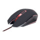 Gembird MUSG-001-R optikai egér fekete-piros USB Gembird MUSG-001-R optikai egér fekete-piros USB
