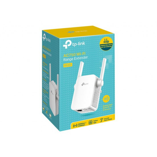 TP-Link RE205 AC750 WiFi Range Extender