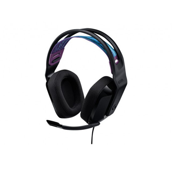 Logitech G335 játékhoz tervezett fejhallgató fekete (981-000978) Logitech G335 játékhoz tervezett fejhallgató fekete (981-000978)