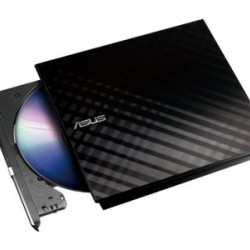 ASUS SDRW-08D2S-U LITE/BLK/G/AS ASUS DRW SDRW-08D2S-U, USB, Encryption, Fekete, Retail külső DVD író