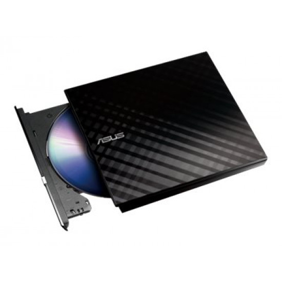 ASUS SDRW-08D2S-U LITE/BLK/G/AS ASUS DRW SDRW-08D2S-U, USB, Encryption, Fekete, Retail külső DVD író