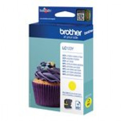Brother LC123Y sárga tintapatron