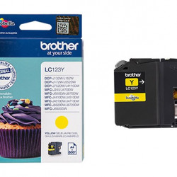 Brother LC123Y sárga tintapatron
