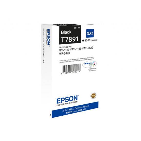 Epson T7891 XXL fekete patron (C13T789140) Epson T7891 XXL fekete patron (C13T789140)