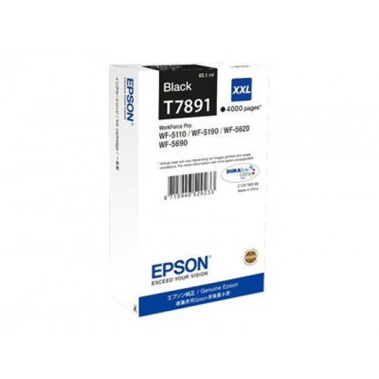 Epson T7891 XXL fekete patron (C13T789140) Epson T7891 XXL fekete patron (C13T789140)
