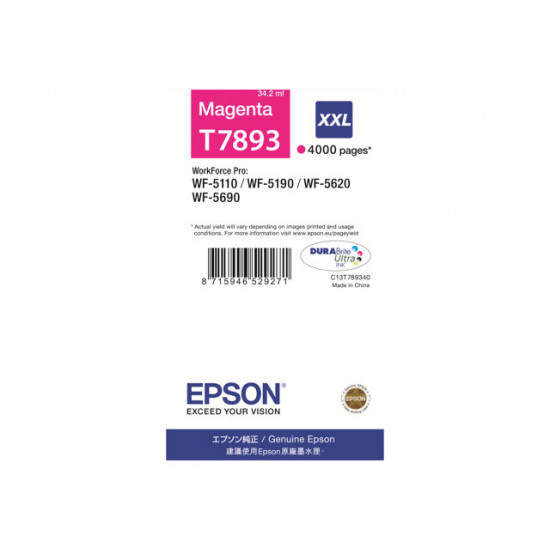 Epson T7893 XXL magenta patron (C13T789340)