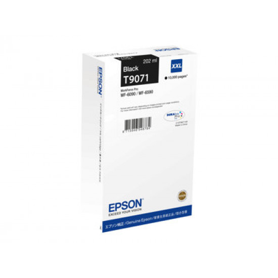 Epson C13T907140 WF-6xxx XXL patron fekete