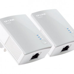 TP-LINK AV500 Nano Powerline Ethernet Adapter Kit. Ultra Compact Size. 500Mbps Powerline Datarate. 100Mbps Fast Ethernet. HomePlug