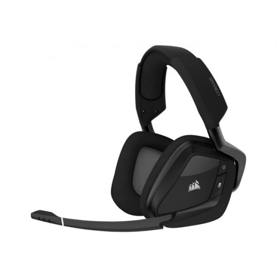 Corsair Gaming Void Elite RGB 7.1 Carbon wireless headset fekete (PC, PS4) (CA-9011201-EU)