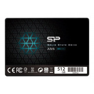 Silicon Power A55 512GB SATAIII 2,5 SSD meghajtó (SP512GBSS3A55S25)