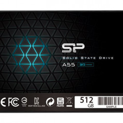Silicon Power A55 512GB SATAIII 2,5 SSD meghajtó (SP512GBSS3A55S25) Silicon Power A55 512GB SATAIII 2,5 SSD meghajtó (SP512GBSS3A55S25)