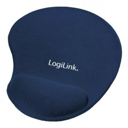 LogiLink zselés csuklótámaszos egérpad - kék (ID0027B)