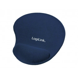 LogiLink zselés csuklótámaszos egérpad - kék (ID0027B)