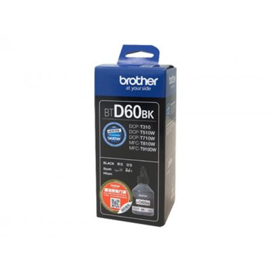 BROTHER BTD60BK Ink Brother BTD60BK black 6500pgs DCP-T510W/DCP-T710W/MFC-T910DW