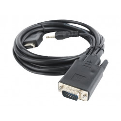 Gembird Cablexpert HDMI - VGA adapter single port + audio, 3m (A-HDMI-VGA-03-10)