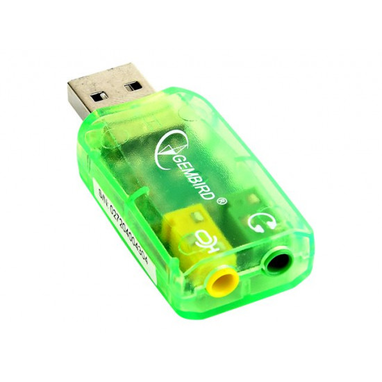 Gembird Virtus Plus külső hangkártya USB (SC-USB-01)