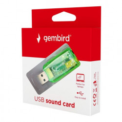 Gembird Virtus Plus külső hangkártya USB (SC-USB-01)