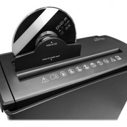 MEDIATECH SHREDDER - Documents shredder. Cutting paper, foil, CD/DVD discs, credit cards. (MT215)