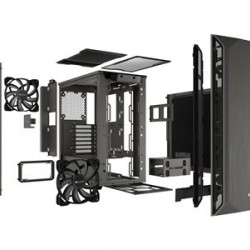 be quiet! Pure Base 500 Window Black