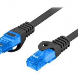 LANBERG patchcord cat.6A FTP 2m black kábel