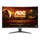 AOC C32G2ZE/BK 31.5inch 1920x1080 VA Curved 240Hz 1MS MPRT FreeSync Premium DPx1 HDMIx1 VESA 100x100 GAMING LINE (C32G2ZE/BK)