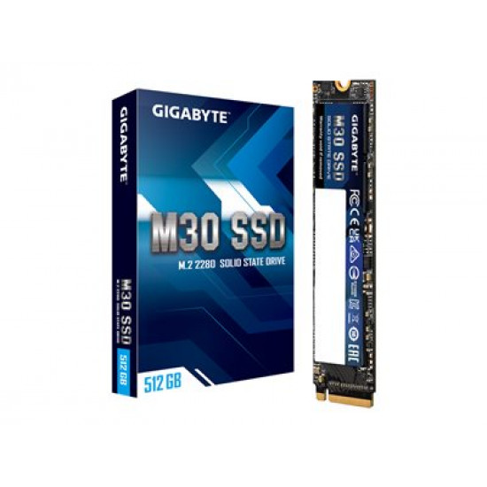 Gigabyte 512GB M30 SSD M.2 meghajtó (GP-GM30512G-G)