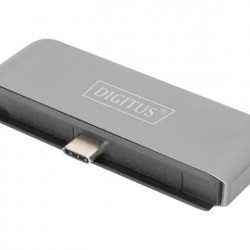 DIGITUS USB-C Tablet Dock 4K/30Hz HDMI/USB-A/PD/Audio 3.5mm (DA-70893)