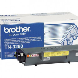 Brother Toner TN-3280 TN3280 Eredeti Fekete 8000 oldal