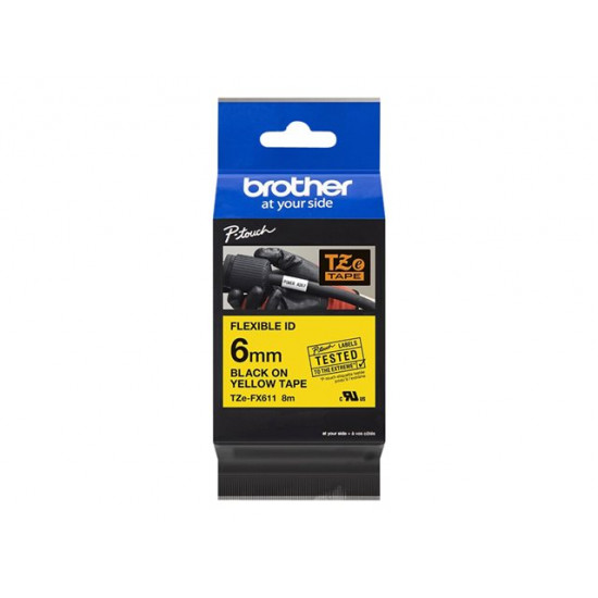 Brother P-touch TZe-FX611 szalag (TZEFX611) Brother P-touch TZe-FX611 szalag (TZEFX611)