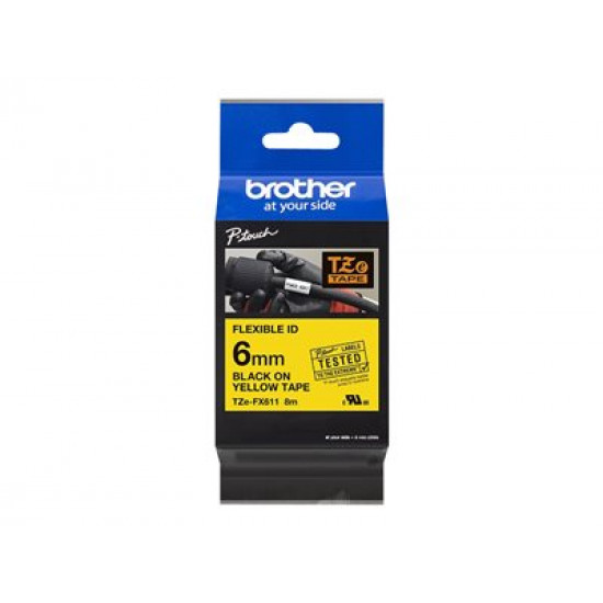 Brother P-touch TZe-FX611 szalag (TZEFX611) Brother P-touch TZe-FX611 szalag (TZEFX611)