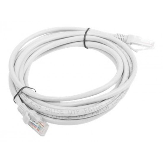 Lanberg RJ45 CAT5e UTP kábel 3m szürke (PCU5-10CC-0300-S)