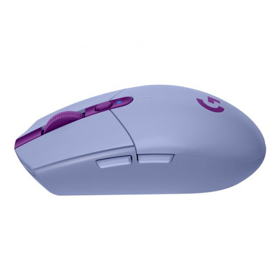 Logitech G305 LIGHTSPEED vezeték nélküli optikai Gaming egér lila (910-006022)