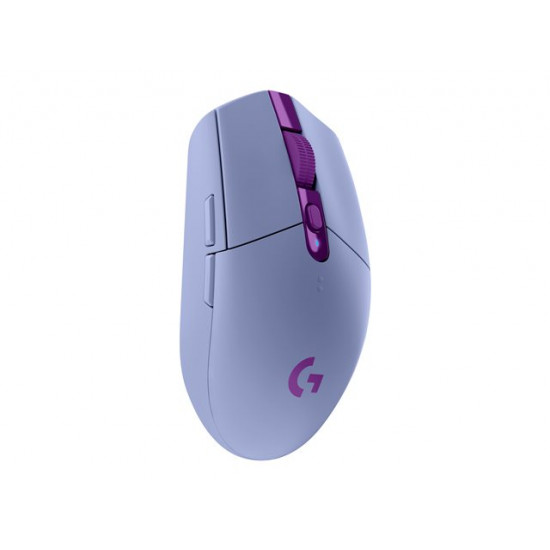Logitech G305 LIGHTSPEED vezeték nélküli optikai Gaming egér lila (910-006022)