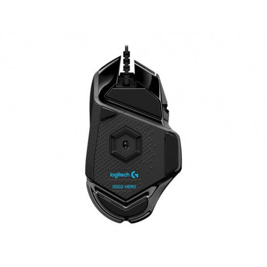 Logitech G502 HERO optikai egér fekete USB (910-005470)